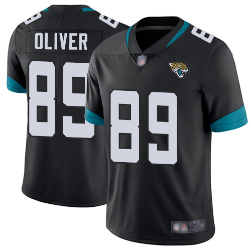Jacksonville Jaguars #89 Josh Oliver Black Vapor Untouchable Limited Stitched Jersey - Zenithce