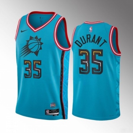 Phoenix Suns #35 Kevin Durant Blue 2022-23 City Edition Stitched Jersey - Zenithce