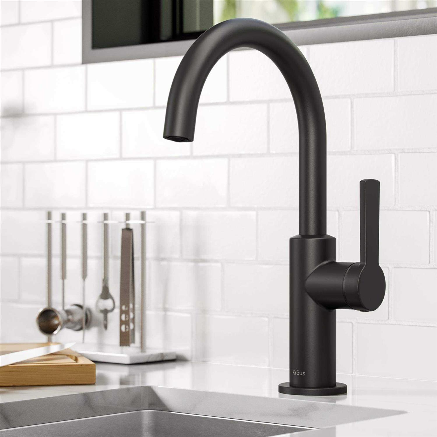 Kraus Oletto Single Handle Kitchen Bar Faucet KPF-2822 - Zenithce