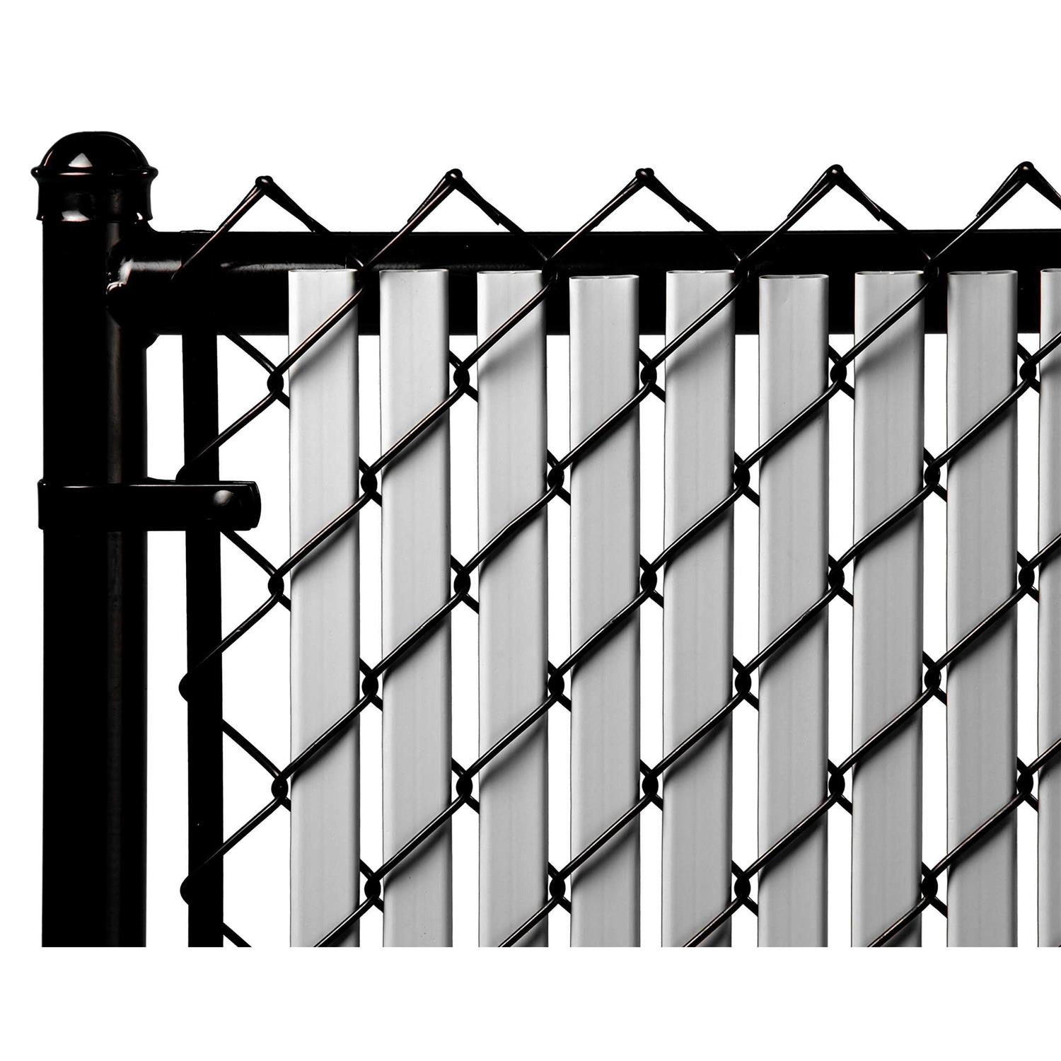 Made In America Ridged Slats Slat Depot Single Wall Bottom Locking Privacy Slat For 3 4 5 6 7 And 8 Chain Link Fence - Zenithce