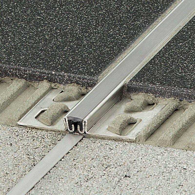 Schluter DILEX-KSN Stainless Steel 7/16 Movement Joint Tile Edging Trim - Zenithce