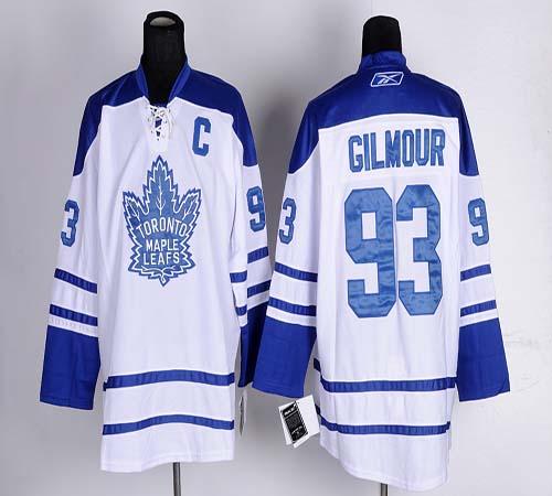 Maple Leafs #93 Doug Gilmour White Third Stitched Jersey - Zenithce