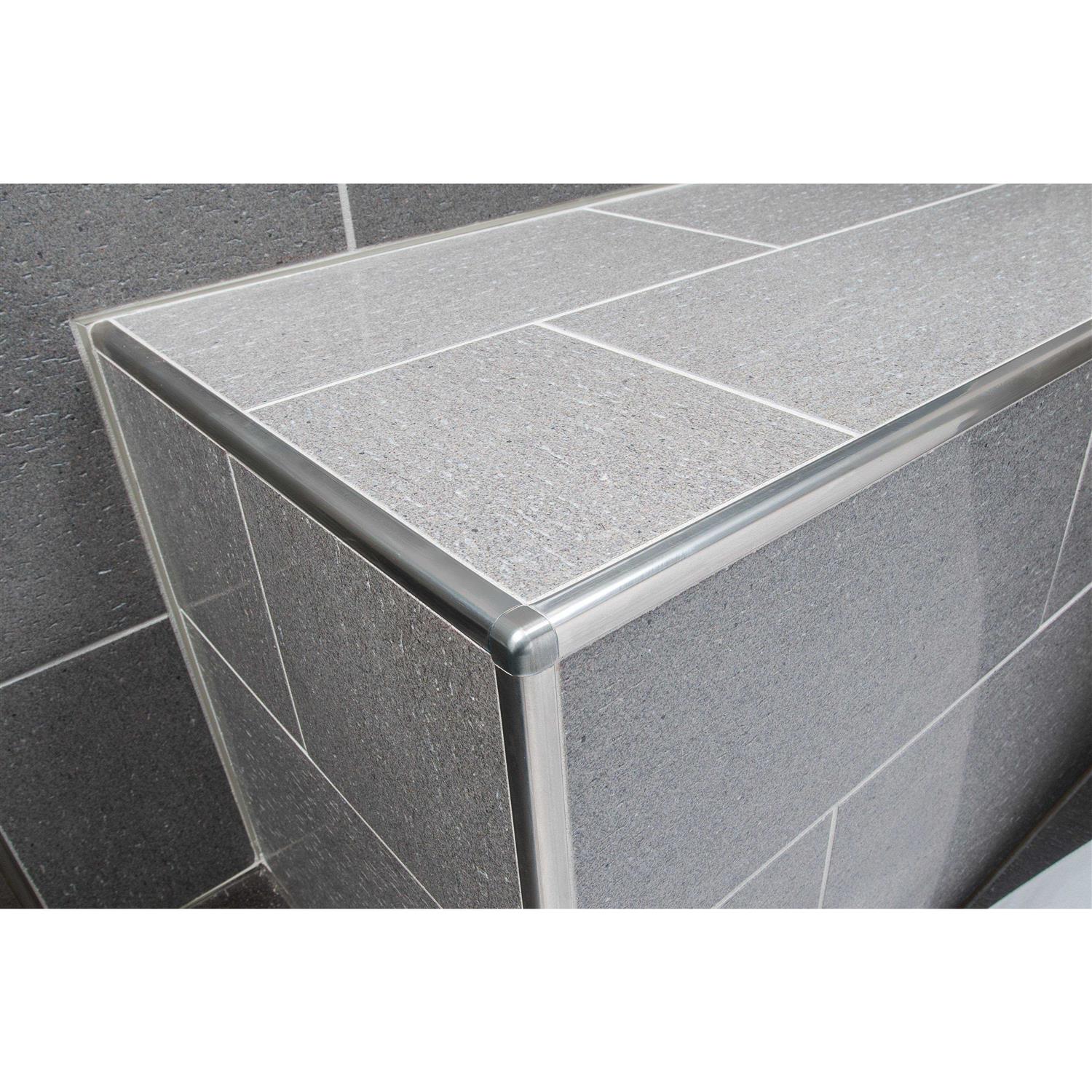 Schluter DILEX-EKE PVC Corner Movement Joint Tile Edging Trim EKEU - Zenithce