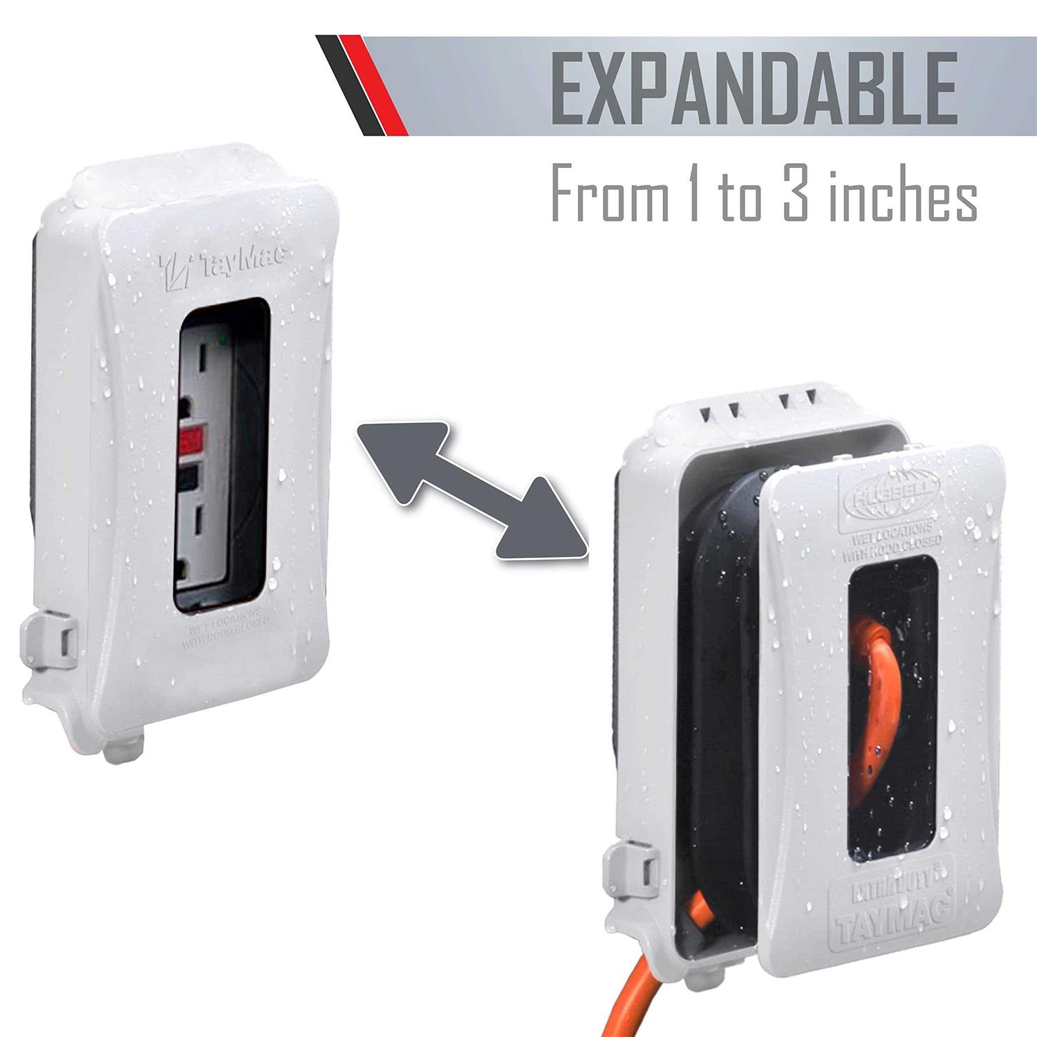 TayMac Masque Revive 2-Gang Toggle Midsize Wall Plate - Zenithce