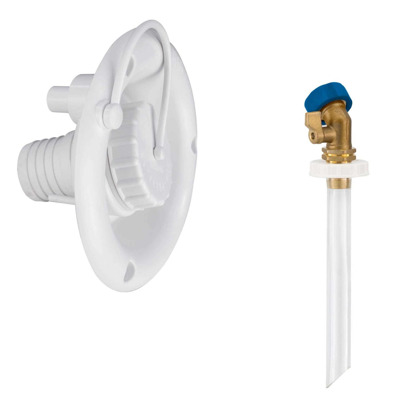Recpro Rv Round Fresh Water Gravity Fill Hatch Inlet Rv Water Fill Hat - Zenithce