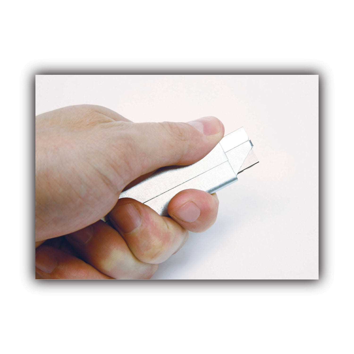 COSCO Jiffi-Cutter Compact Utility Knife w/Retractable Blade - Zenithce