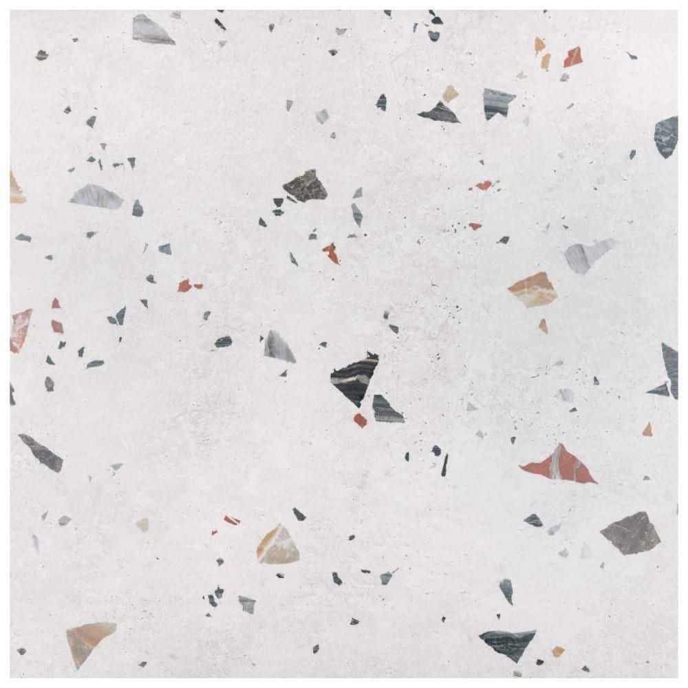 Merola Tile SomerTile Kings Root Pinnate 17.75×17.75-inch Ceramic Floor and Wall Tile - Zenithce