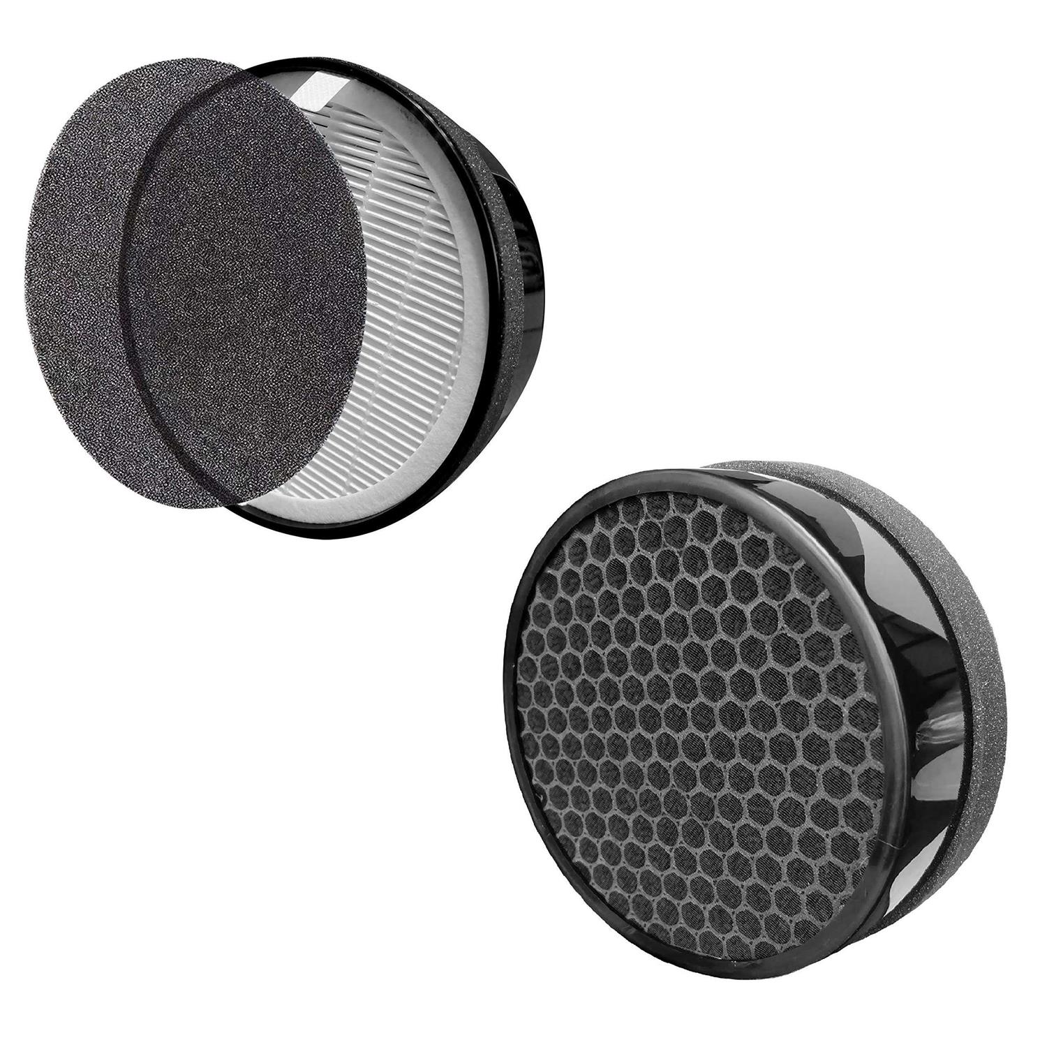 Flintar Md1-0023 4-pack Activated Carbon Charcoal Replacement Filters For Vornad - Zenithce