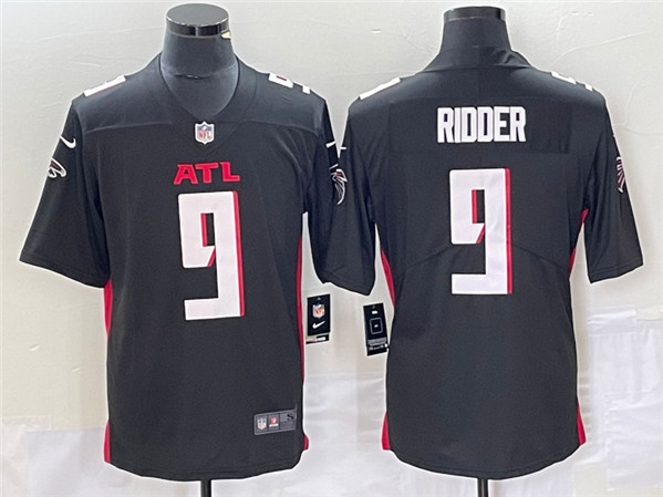 Atlanta Falcons #9 Desmond Ridder New Black Vapor Untouchable Limited Stitched Jersey - Zenithce