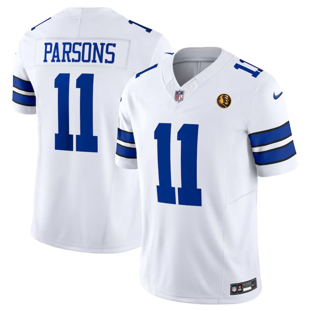Dallas Cowboys #11 Micah Parsons White 2023 F.U.S.E. With John Madden Patch Vapor Limited Stitched Jersey - Zenithce