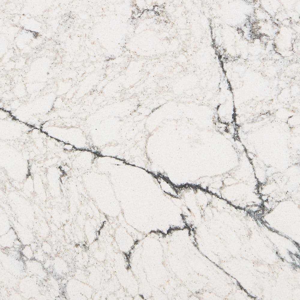VIATERA 3 in. x 3 in. Quartz Countertop Sample - Zenithce