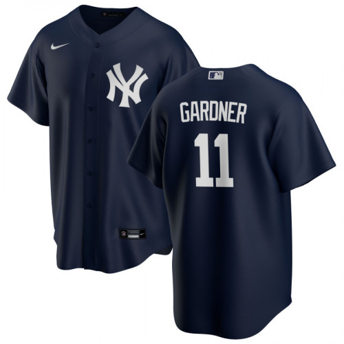 New York Yankees #11 Brett Gardner Navy Stitched Jersey. - Zenithce