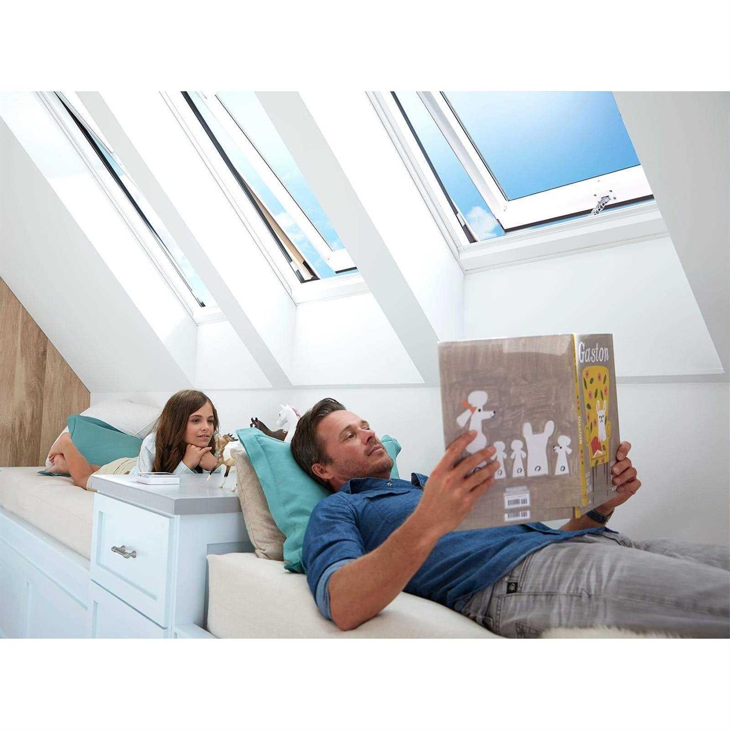 VELUX CG2 2525 Acrylic Double Dome Curb Mounted Commercial Skylight - Zenithce