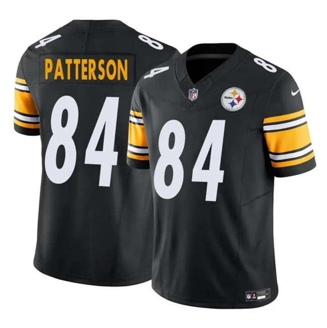 Pittsburgh Steelers #84 Cordarrelle Patterson Black 2024 F.U.S.E. Vapor Untouchable Limited Stitched Jersey - Zenithce