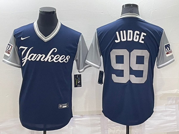 New York Yankees #99 Aaron Judge Navy Stitched Baseball Jersey - Zenithce
