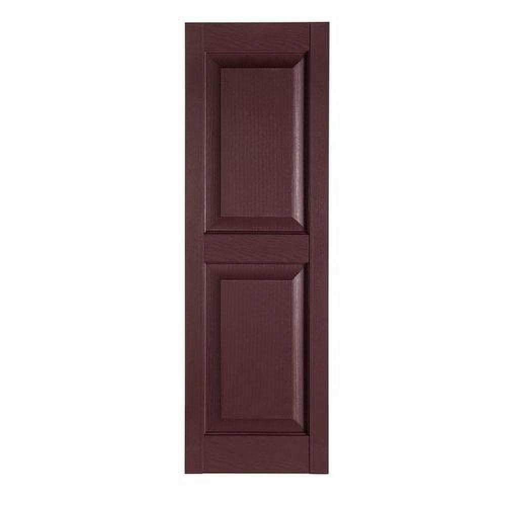 Mr Mxyzptlk Perfect Shutters Premier Louver Exterior Decorative Shutter IL501555002 - Zenithce