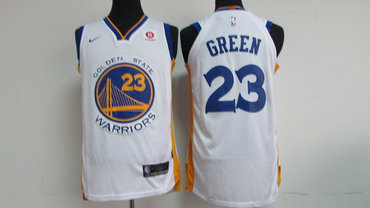 Golden State Warriors #23 Draymond Green White 2017-2018 Swingman Rakuten Stitched Jersey - Zenithce