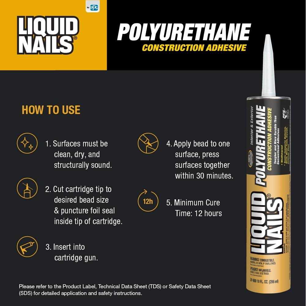 Liquid Nails Paneling Molding Adhesive - Zenithce