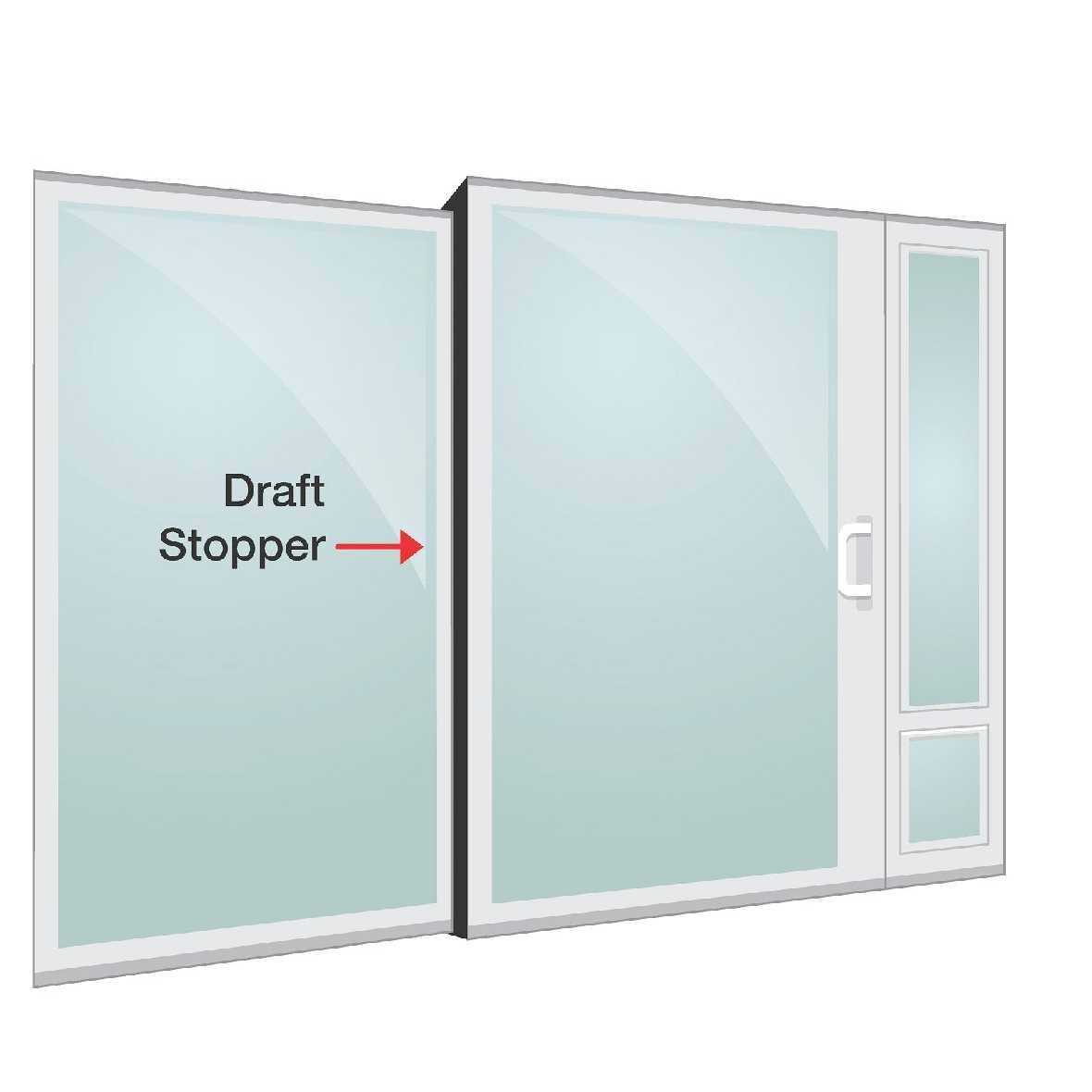 Sliding Double Bypass Barn Door Hardware Kit winsoon Track Length - Zenithce