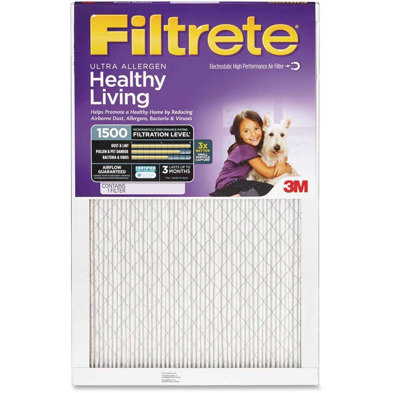 Filtrete AC Furnace Air Filter MPR 1500 - Zenithce