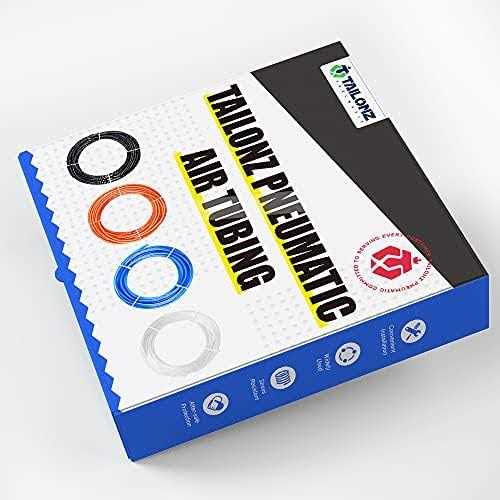 TAILONZ PNEUMATIC OD ID Polyurethane PU Air Hose Pipe Tube Kit 10 Meter 32.8ft - Zenithce
