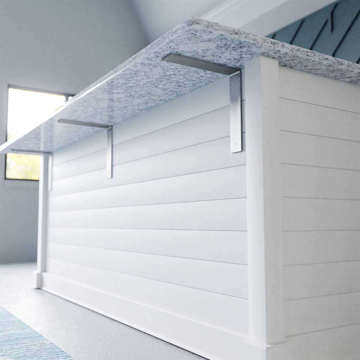 Ekena Millwork 2W x Bradford Steel Bracket - Zenithce