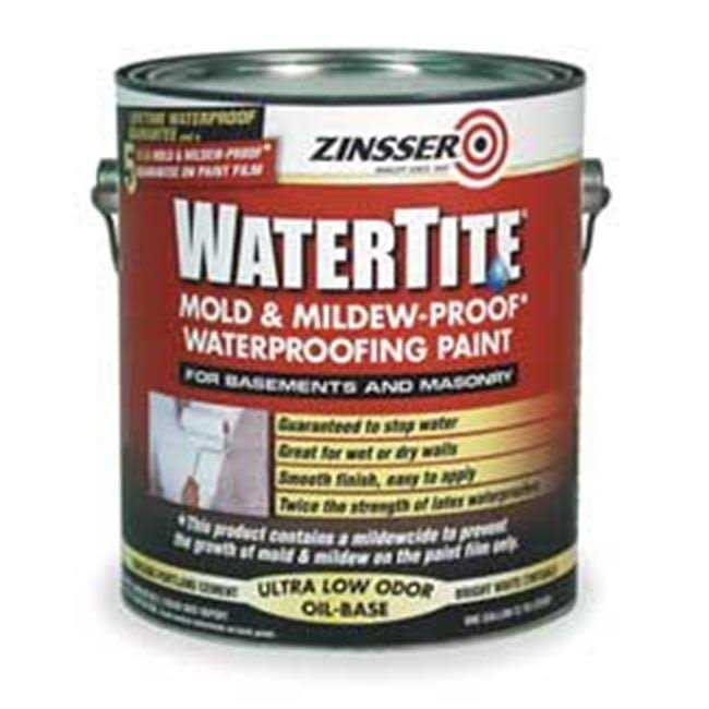 Zinsser Watertite Mold & Mildew-Proof Waterproofing Paint - Zenithce