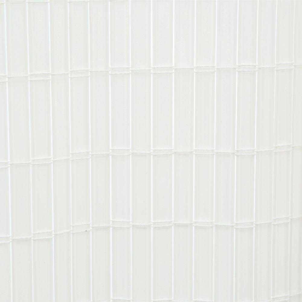Spectrum Express One Plus 48 in. x 96 in. Frost White with Transparent Panels PVC Vinyl Accordion Door with Hardware - Zenithce