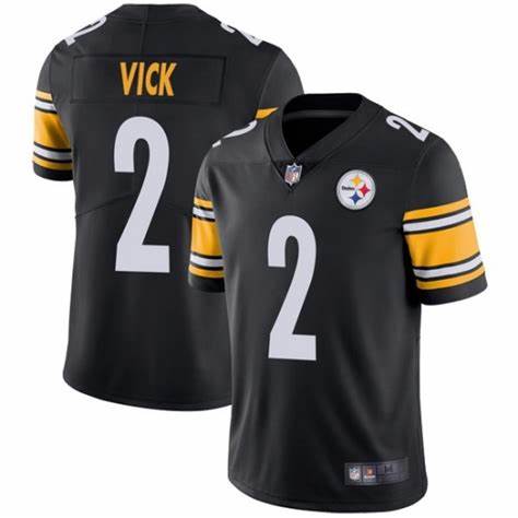 Pittsburgh Steelers #2 Michael Vick Black Vapor Untouchable Limited Stitched Jersey - Zenithce