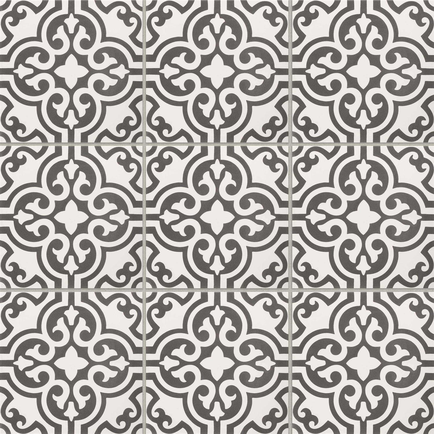 Remy 8 x 8 Cement Spanish Wall & Floor Tile Bedrosians - Zenithce