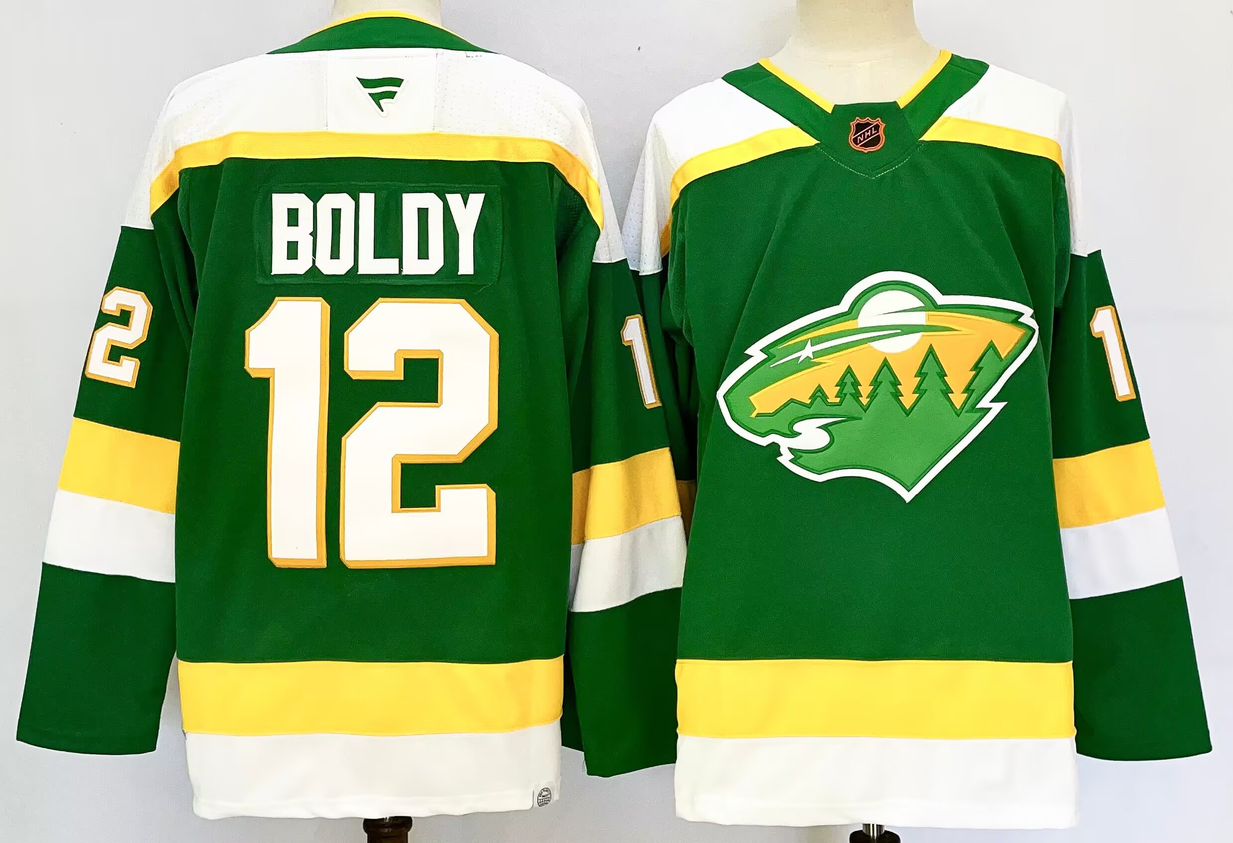 Minnesota Wild #12 Matt Boldy Green 2024-25 Alternate Stitched Jersey - Zenithce