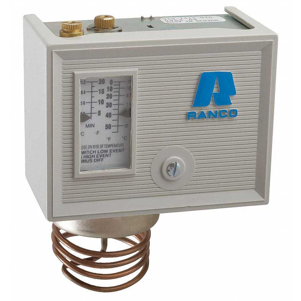 Ranco Johnstone L37-921 White Dehumidistat J10-809W - Zenithce