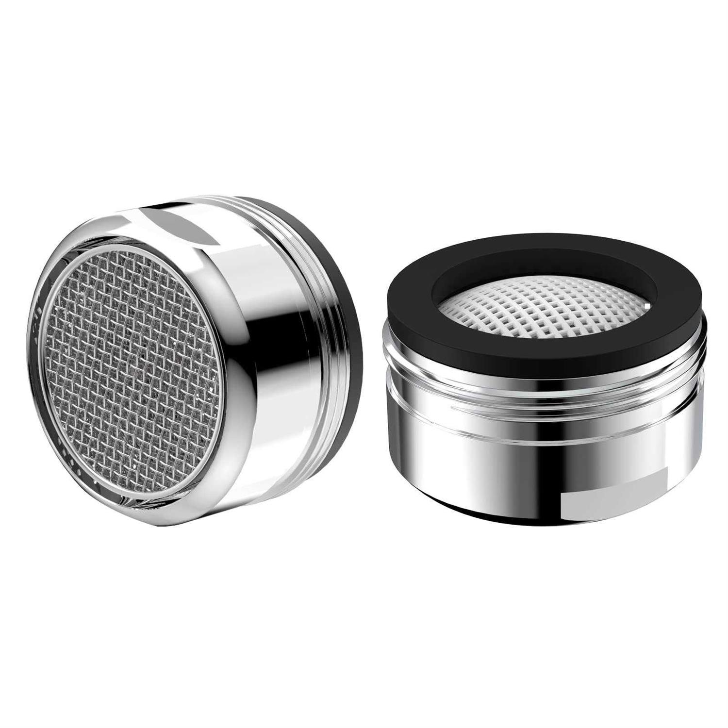 Faucet Adapter Kit 5PCS Kitchen Sink Brass Aerator Adapter Set Male Female Sink Faucet Adapter for Garden Hose - Zenithce