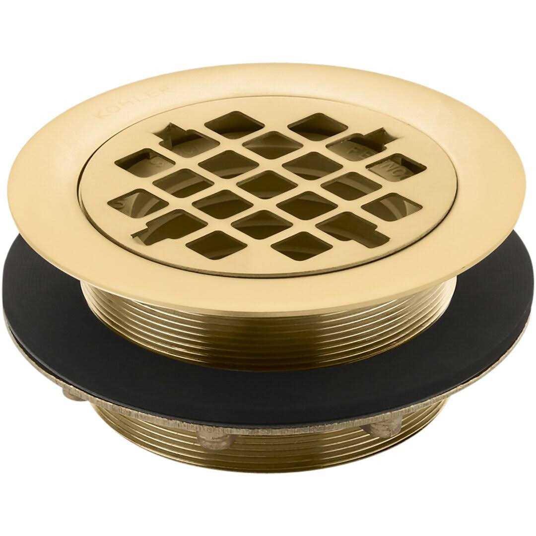KOHLER Round Brass Shower Receptor Drain - Zenithce