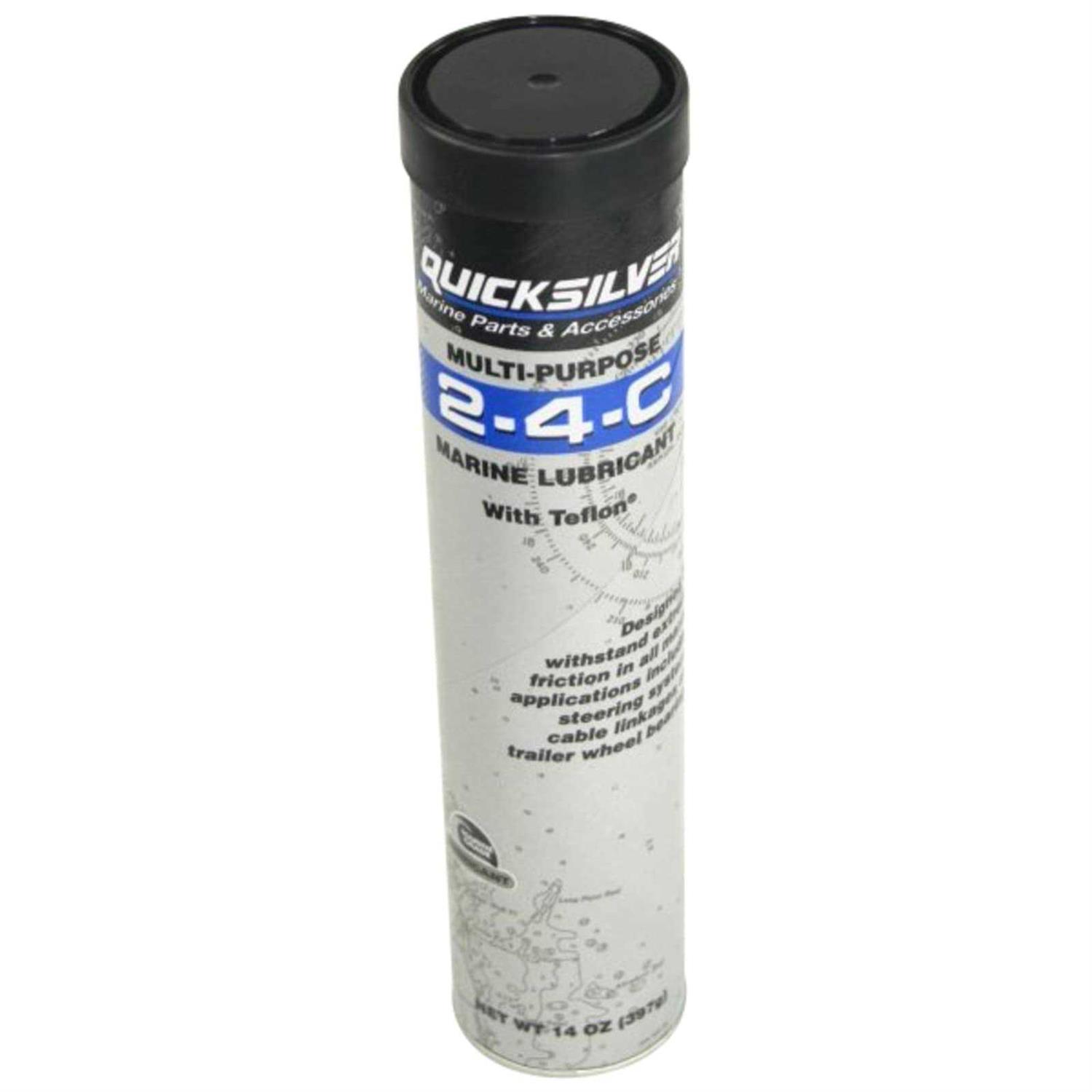 Quicksilver 2-4-C Marine Grease with PTFE 3-pack - Zenithce