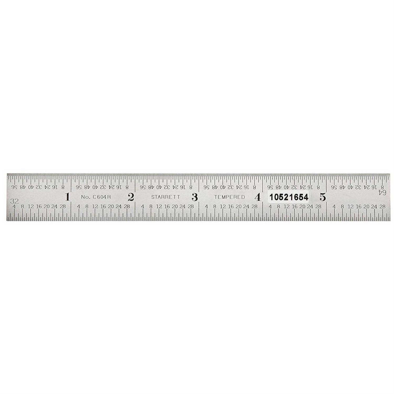 Starrett C604R Steel Rule - Zenithce