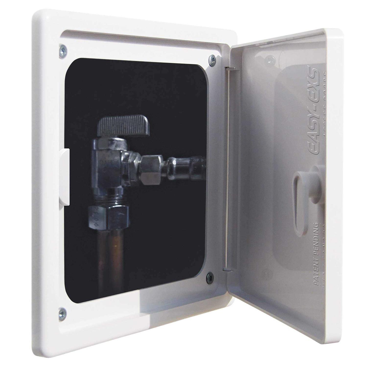 EASY-EXS Access Panel 12×16 with Door Plastic White - Zenithce