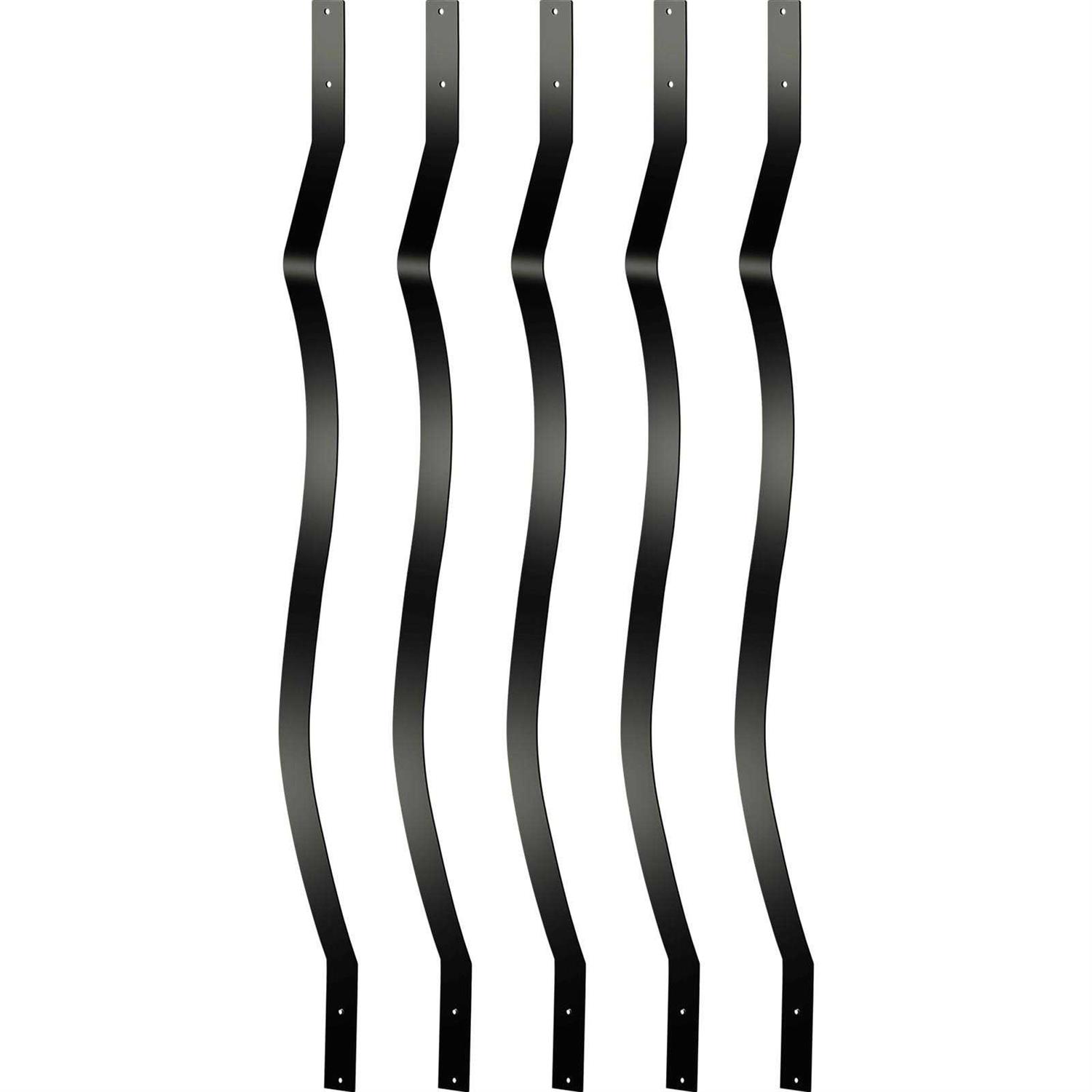 VEVOR Deck Balusters Metal Deck Spindles 32.25 x 1 Staircase Baluster - Zenithce