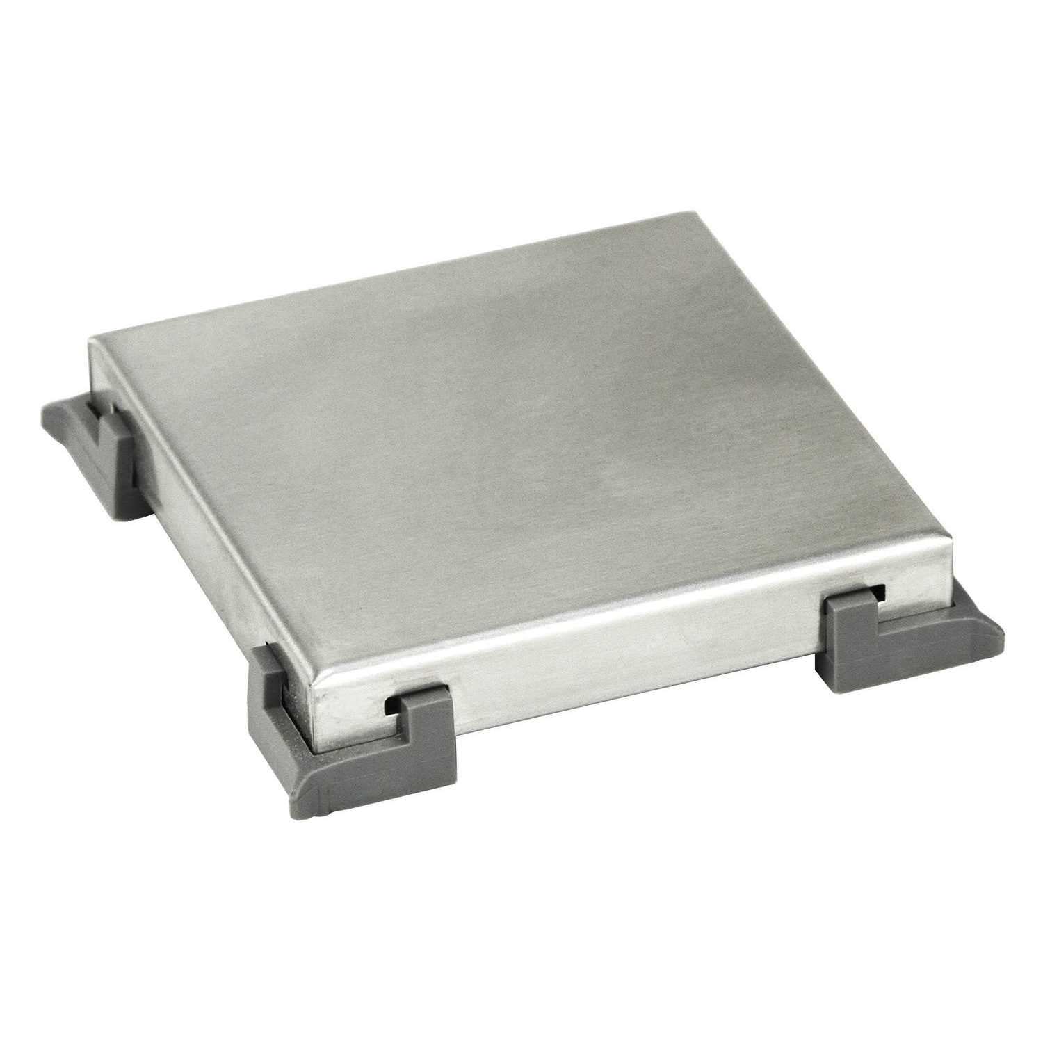 eModernDecor 2-in Stainless Steel Square Stainless Steel Shower Drain - Zenithce
