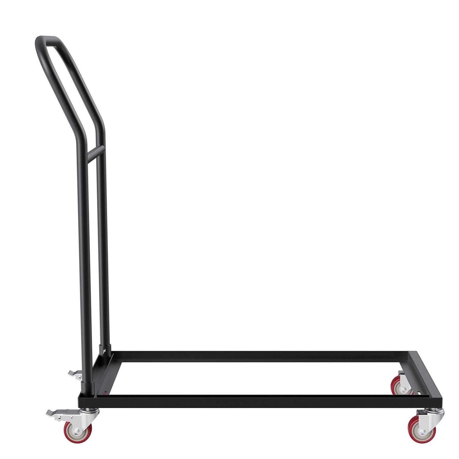 VEVOR Folding Chair and Table Cart Heavy Duty Steel Folding Chair Rack for 84 Chairs with PVC Locking Wheel - Zenithce