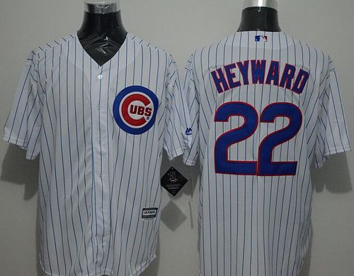 Cubs #22 Jason Heyward White Strip New Cool Base Stitched Jersey - Zenithce