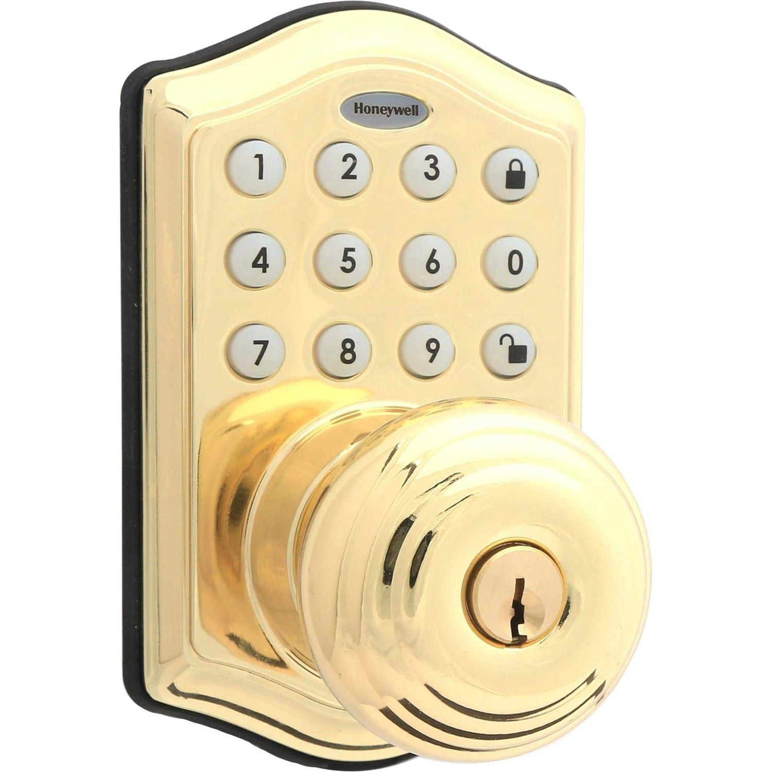Honeywell Electronic Entry Knob Door Lock - Zenithce