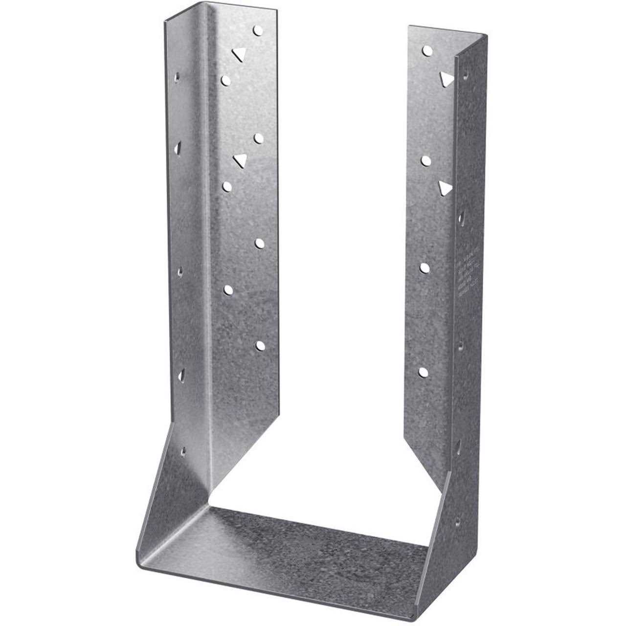 Simpson Strong-Tie HUC210-2 Galvanized Face-Mount Concealed-Flange Joist Hanger for Double 2×10 - Zenithce