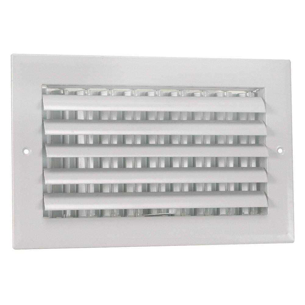 ZORO SELECT Sidewall/Ceiling Register 4MJK5 - Zenithce