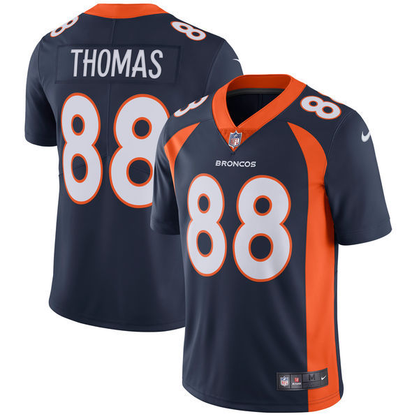Denver Broncos #88 Demaryius Thomas Navy Vapor Untouchable Limited Stitched Jersey - Zenithce