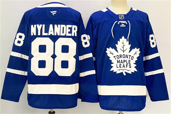 Toronto Maple Leafs #88 William Nylander Blue 2024-25 Stitched Jersey - Zenithce