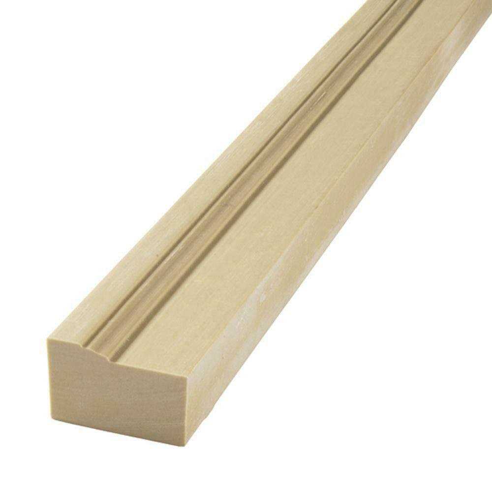 Flex Trim HD 2-1/4 in. x Polyurethane Flexible Half-Round Casing - Zenithce