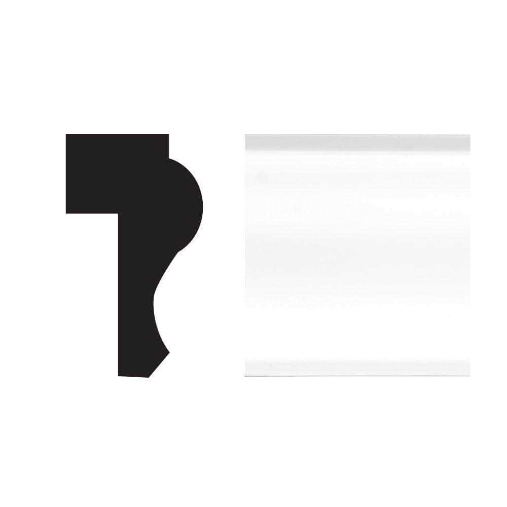 Royal Mouldings 2149 7/16 in. x 2 in. x 84 in. PVC - Zenithce