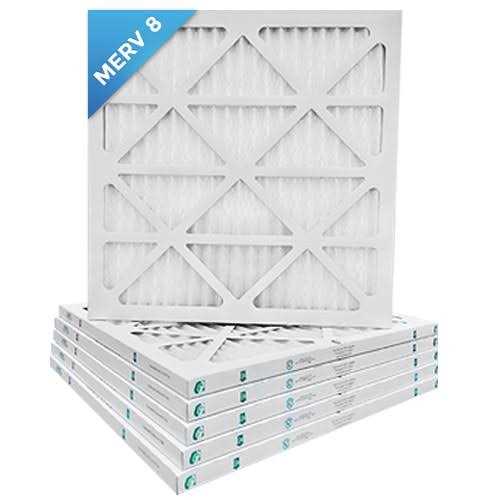 MERV 13 Pleated AC Furnace Air Filters. 6 Pack - Zenithce
