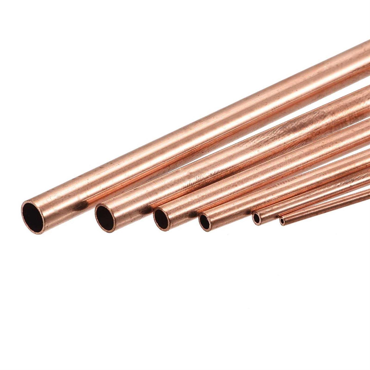 Harfington Copper Tube Round Metal Tubing - Zenithce